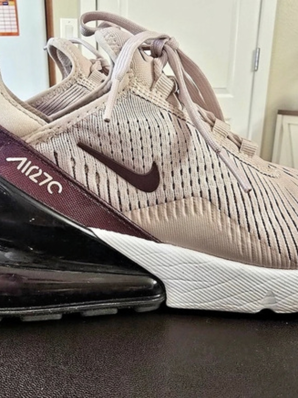 Nike Air Max 270 Women's US 8.5 Pink & Black